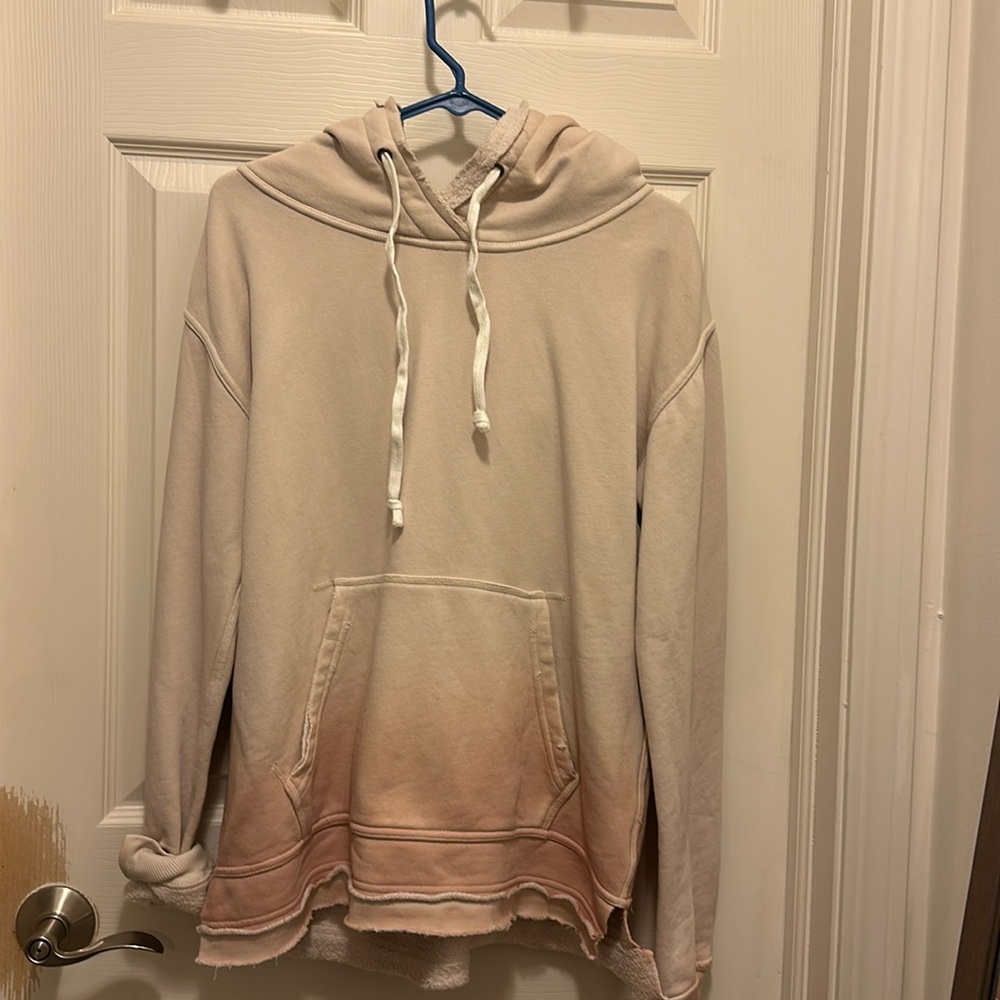 NWT Free People light pink hoodie